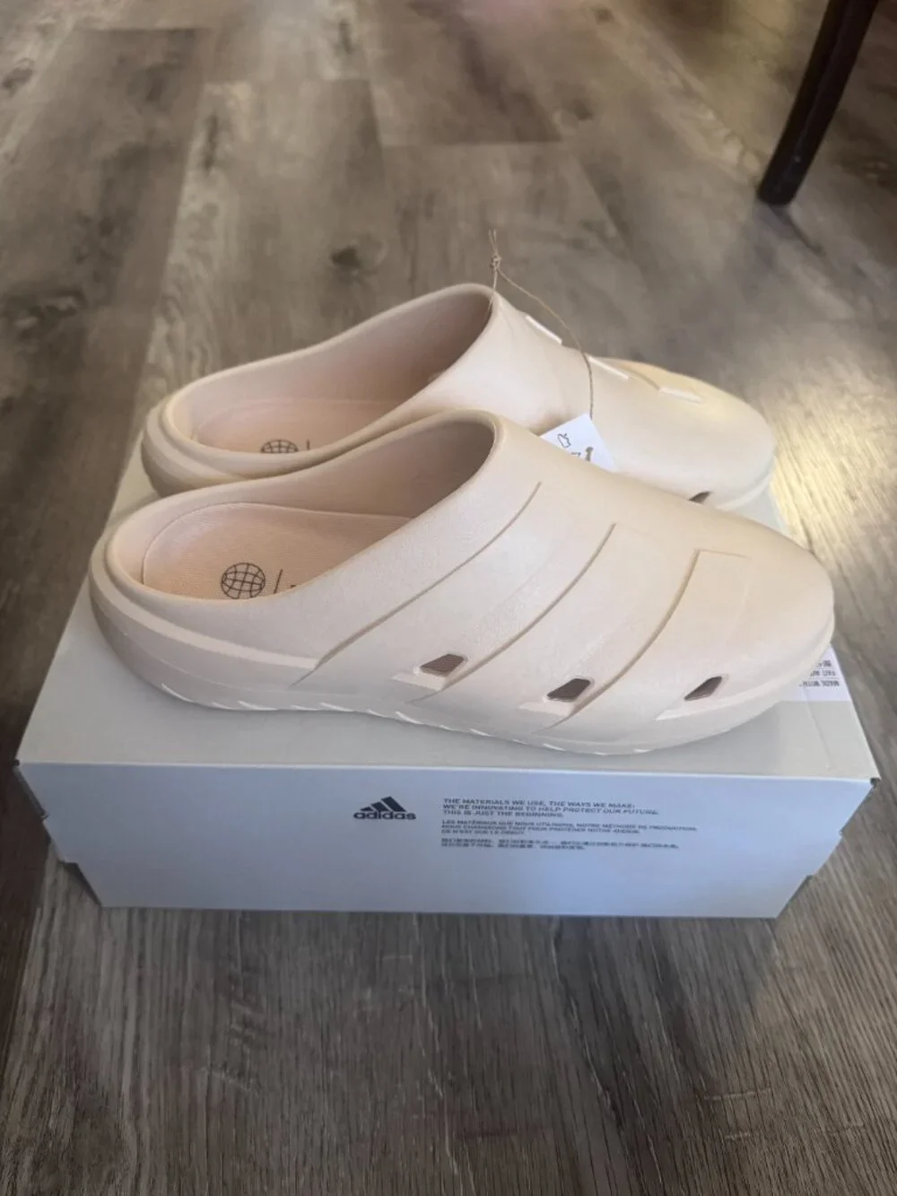 Men 11 Women 12 - Adidas Adicane Clogs Sand Strata Slides Unisex